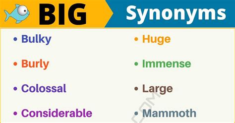 big synonym|another phrase for big picture.